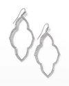 Kendra Scott Cubic Zirconia Small Open Frame Drop Earrings