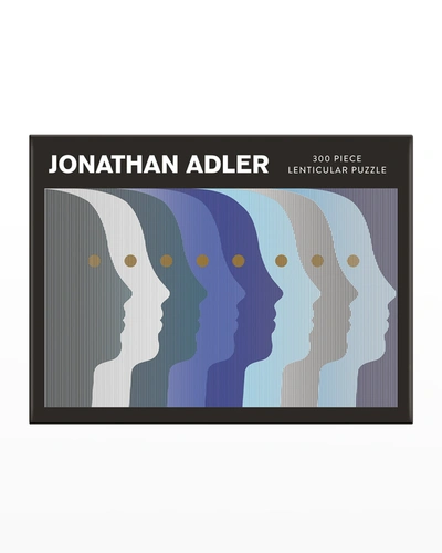 Jonathan Adler Atlas Lenticular Puzzle & Notebook Set
