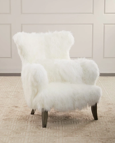 Old Hickory Tannery Melinda Sheepskin Chair