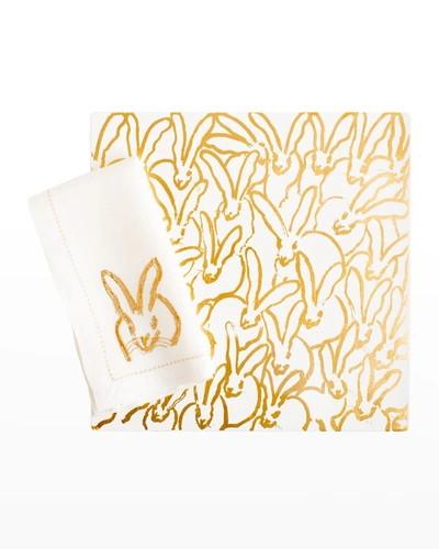 Hunt Slonem Rabbit Run Lacquered Placemat