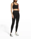 Alo Yoga High-waist Lounge Leggings In Black