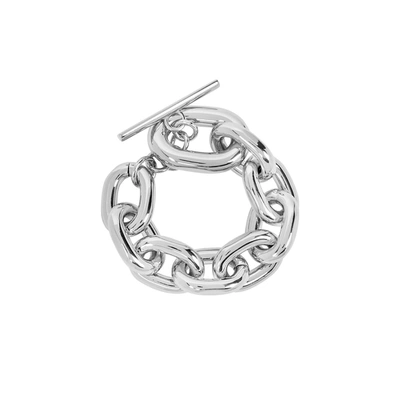 Rabanne Xl Link Silver-tone Chain Bracelet