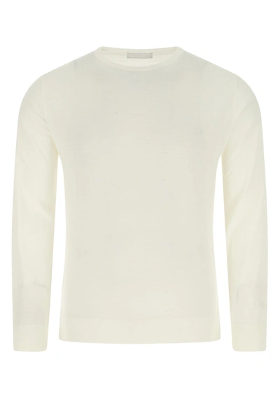 Prada Wool Sweater In White