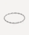 Monica Vinader Corda Recycled Sterling Silver Ring In Silver