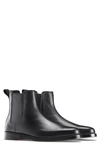 Koio Trento Leather Chelsea Boots In Black Leather