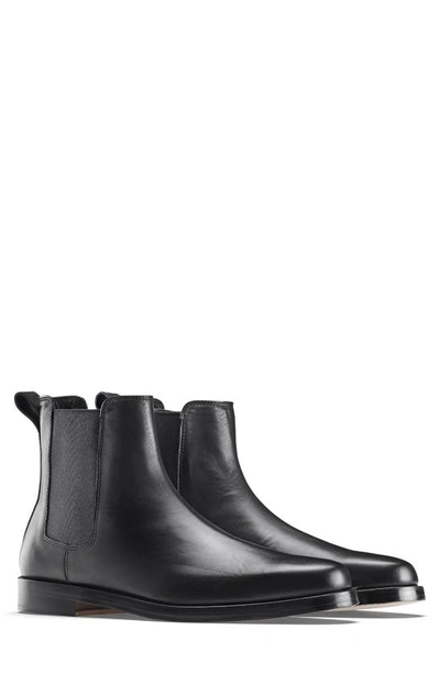 Koio Trento Leather Chelsea Boots In Black
