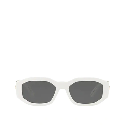 Versace Ve4361 White Unisex Sunglasses In White_grey_black
