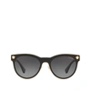 Versace Ve2198 Phantos-frame Metal Polarised Sunglasses In .