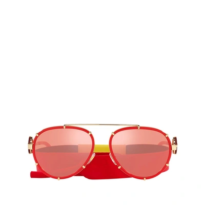 Versace Ve2232 Red Female Sunglasses In .