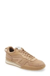 Rag & Bone Retro Runner Shell, Suede And Canvas Sneakers In Tan