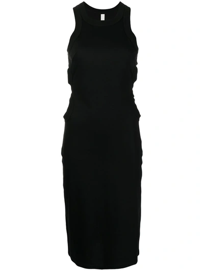 Dion Lee Cut-detail Sleeveless Dress In Black