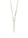 Dolce & Gabbana Cross Pendant Necklace In Gold