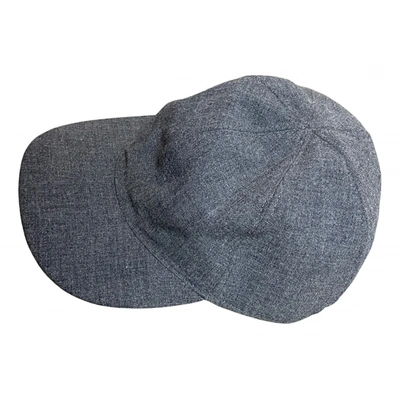 Pre-owned Emporio Armani Hat In Grey