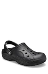 Crocs Baya Faux Fur Lined Clog In Blkblk