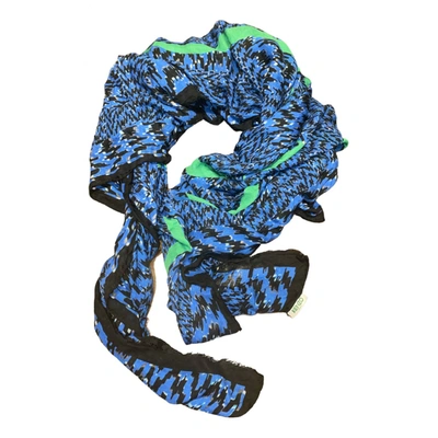 Pre-owned Kenzo Scarf In Blue