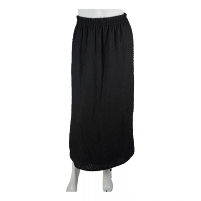 Pre-owned Iro Maxi Skirt In Black