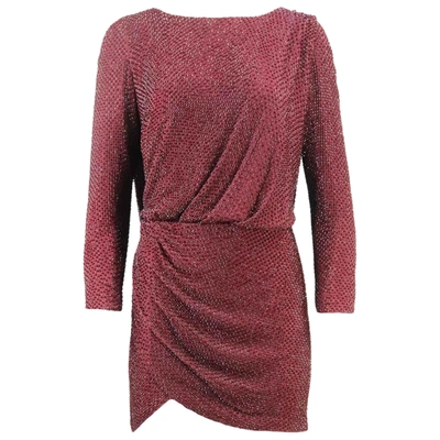 Pre-owned Ralph & Russo Silk Mini Dress In Red
