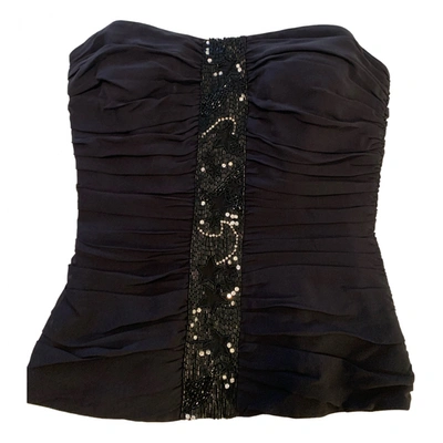 Pre-owned Basile Corset In Black