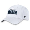 Fanatics Men's White Seattle Kraken Wordmark Flex Hat In White