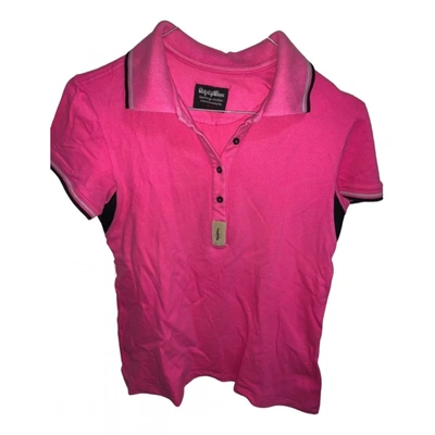 Pre-owned Refrigiwear Polo In Pink