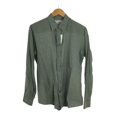 Pre-owned Maison Margiela Shirt In Green