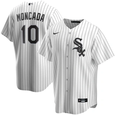 Nike Kids' Youth  Yoan Moncada White Chicago White Sox Home Replica Player Jersey