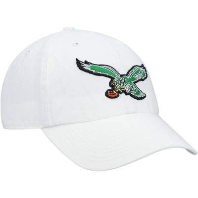 47 ' White Philadelphia Eagles Clean Up Legacy Adjustable Hat