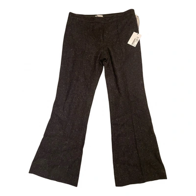 Pre-owned Raey Cloth Trousers In Grey