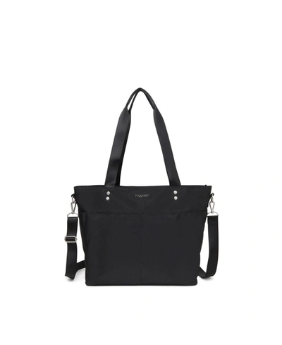 Baggallini Medium Carryall Tote In Black