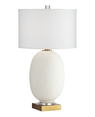 Pacific Coast Oval Table Lamp In White