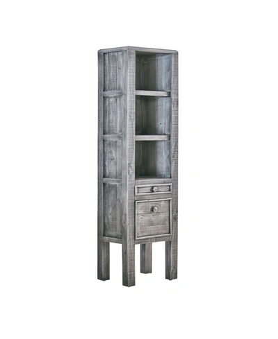 Picket House Furnishings Lenox Side Pier In Industrial Gray