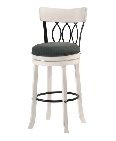 Furniture Of America Lilip Nail Head Trim Bar Chair, Set Of 2 In Sea White