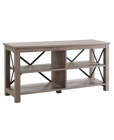 Hudson & Canal Sawyer 50" Tv Stand In Gray Oak