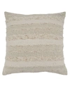 Saro Lifestyle Decorative Pillow, 22" X 22" In Ivory