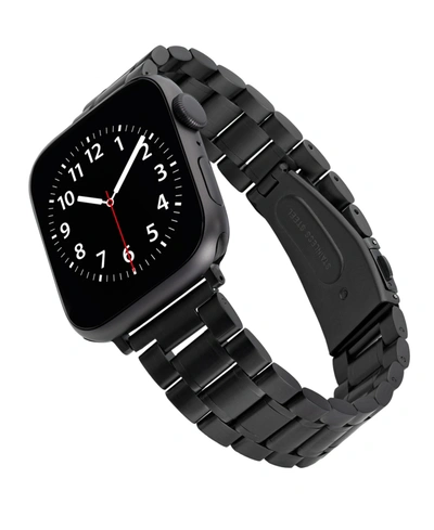 Ak Wearables Black Stainless Steel Y-link Bracelet Designed For Apple Watch 42mm (series 1-3 Only) & 44/45/46/49m