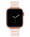 Withit Women's Blush Ceramic Bracelet Designed For Apple Watch 42mm (series 1-3 Only) & 44/45/46/49mm (ultr In Open Pink