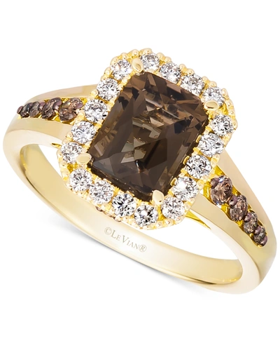 Le Vian Cinnamon Citrine (1-1/3 Ct. T.w.) & Diamond (1/2 Ct. T.w.) Ring In 14k Rose Gold (also In Amethyst, In Brown