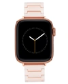 Withit Women's Blush Ceramic Bracelet Designed For Apple Watch 42mm (series 1-3 Only) & 44/45/46/49mm (ultr In Open Pink