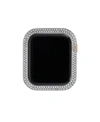 WITHIT 40MM APPLE WATCH METAL PROTECTIVE BUMPER IN SILVER WITH CRYSTAL ACCENTS