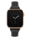 WITHIT WOMEN'S BLACK PREMIUM LEATHER BAND COMPATIBLE WITH 38/40/41MM APPLE WATCH