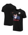 NIKE MEN'S KAWHI LEONARD BLACK LA CLIPPERS HERO PERFORMANCE T-SHIRT