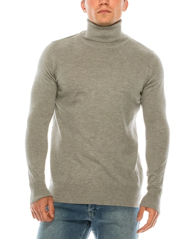Ron Tomson Men's Modern Roll Neck Sweater In Gray
