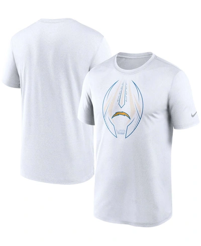 Nike Men's White Los Angeles Chargers Team Legend Icon Performance T-shirt