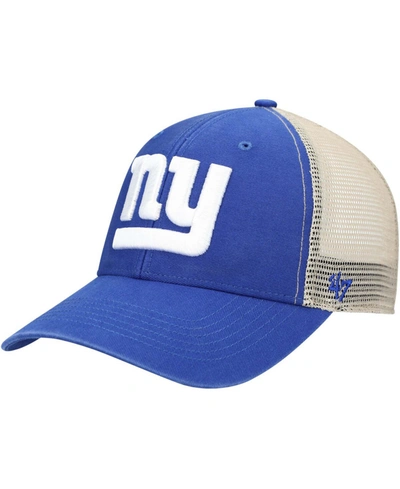 47 Brand Men's Royal New York Giants Flagship Mvp Snapback Hat
