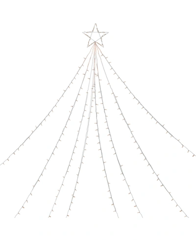 Northlight Clear Lighted Christmas Display Tree Outdoor Decor In White