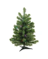 Northlight 2' Pre-lit Led Canadian Pine Artificial Christmas Tree In Green