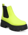 Circus By Sam Edelman Darielle Bootie In Neon Green