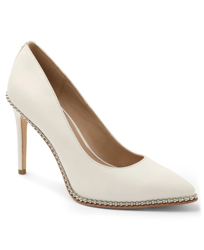 Bcbgeneration Women's Holli Pumps In Bright White Leather