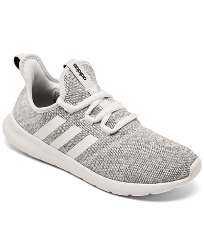 Adidas Originals Women's Cloudfoam Pure 2.0 Casual Sneakers From Finish Line In Grey