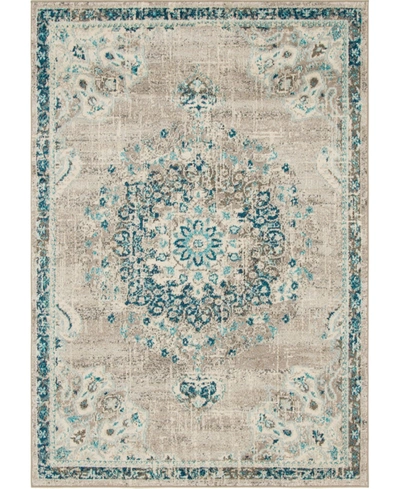 Bayshore Home Closeout!  Lorem Lor1 5' 3" X 7' 7" Area Rug In Gray